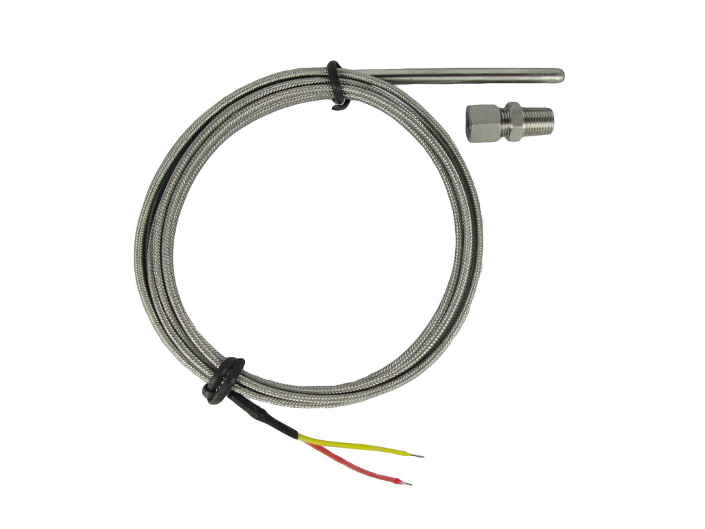 EGT Temperature Sensors Kit with Digital EGT Gauge & 2 Alarm Outputs (℃ / ℉)