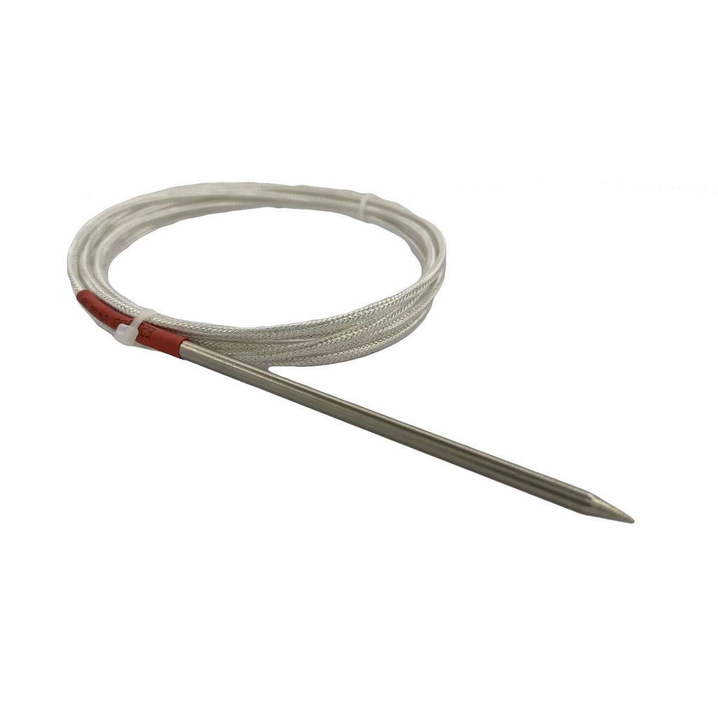 Sharp S.S. Meat Probe RTD PT100 Temperature Sensor with High Temperature Cable