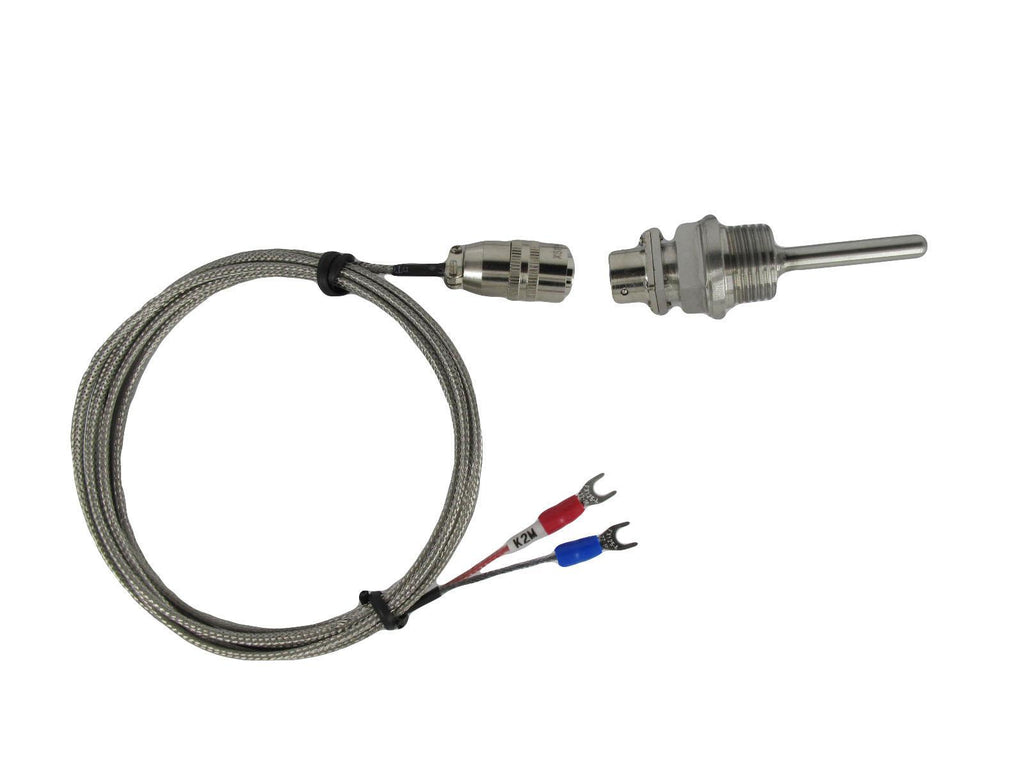 Detachable Temperature Sensors K Type Thermocouple with 1/2”NPT & Connector
