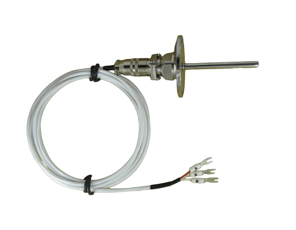 RTD PT100 Tri-Clamp Waterproof Temp Sensors w Telfon Cable &Detachable Connector