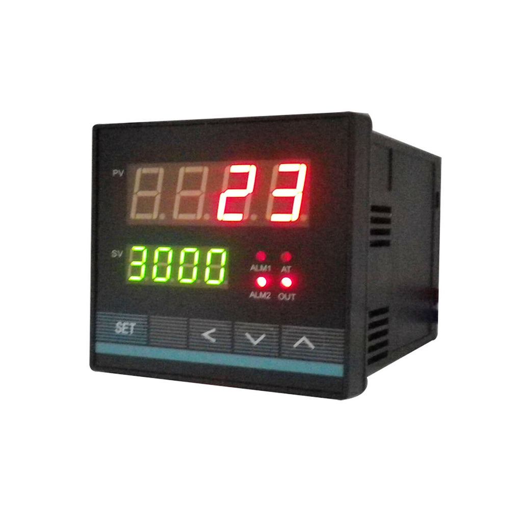 Universal PID Temperature Controller with SSR High Temp Probe  ℃ / ℉ (2 Alarms)