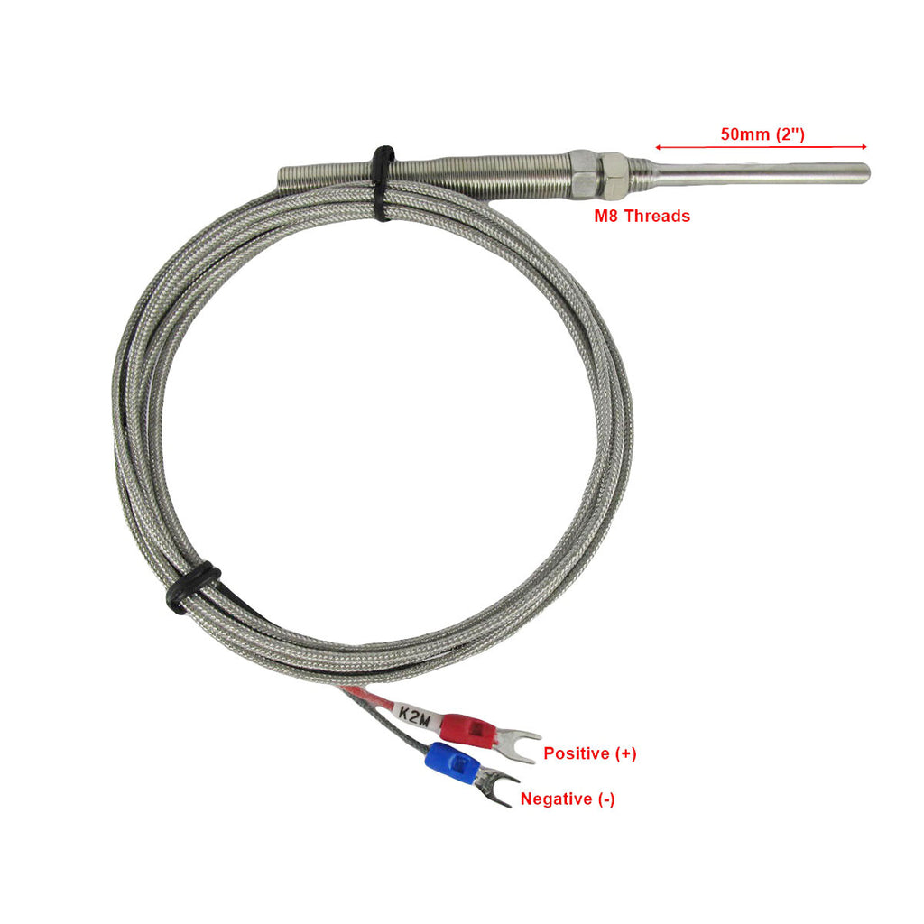 Universal PID Temperature Controller with SSR High Temp Probe  ℃ / ℉ (2 Alarms)