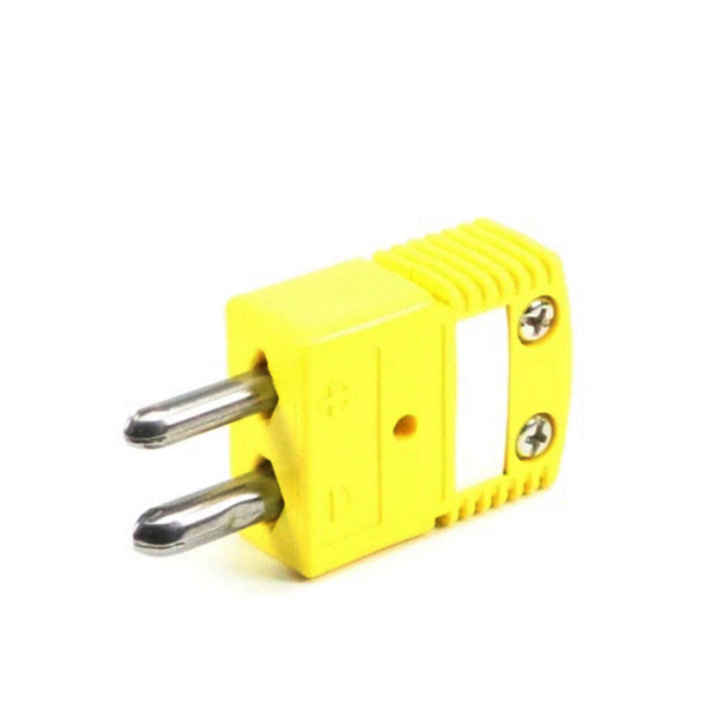 Set of 2 pc Type K Standard Male & Female Round Pin Thermocouple Connector