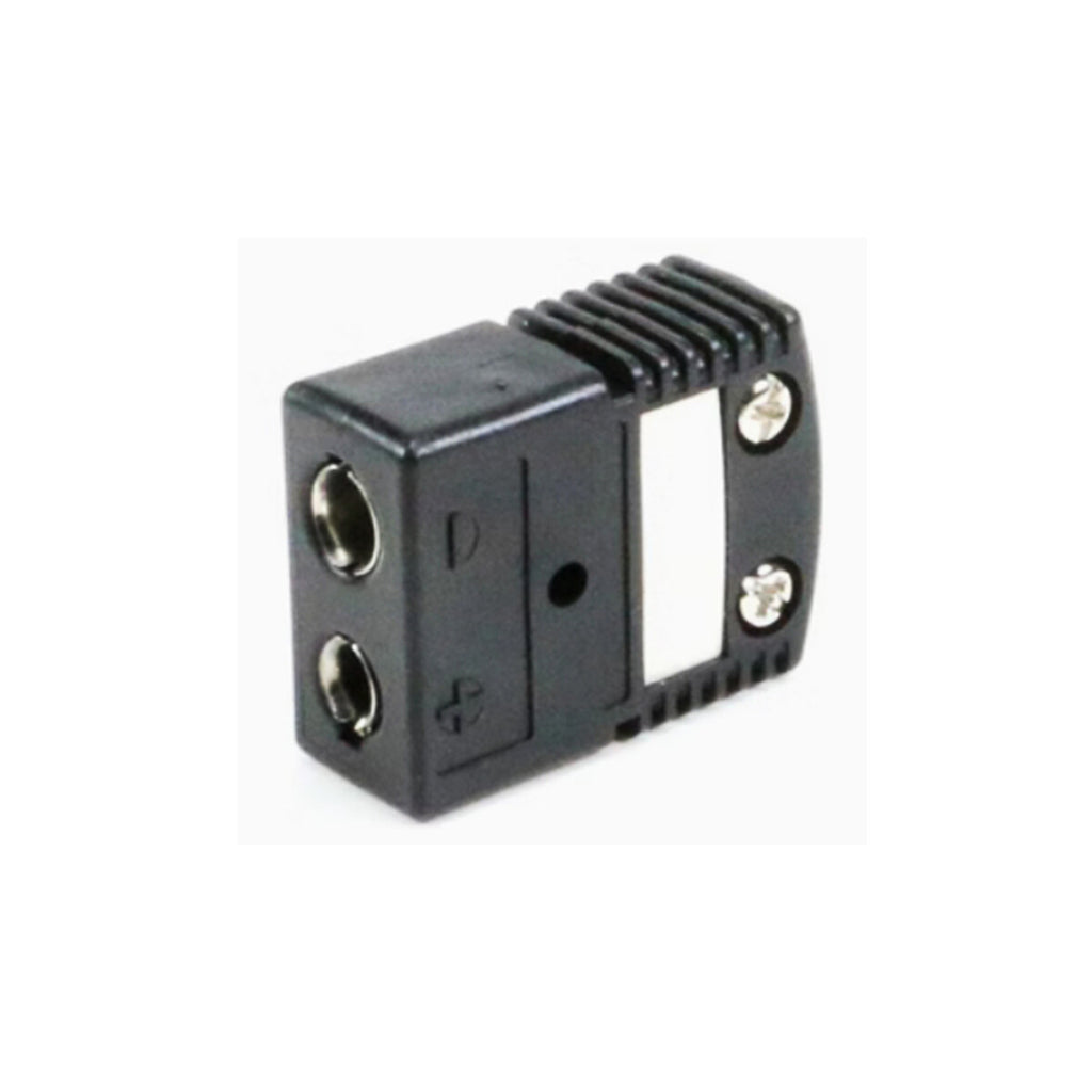 Set of 2 pc Type J Standard Male & Female Round Pin Thermocouple Connector