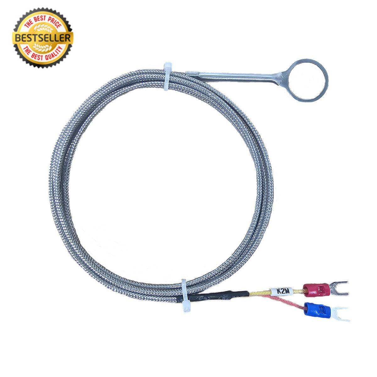 Cylinder Head Temperature CHT Sensors K type 18mm id Washer  with 3-16 ft Cable