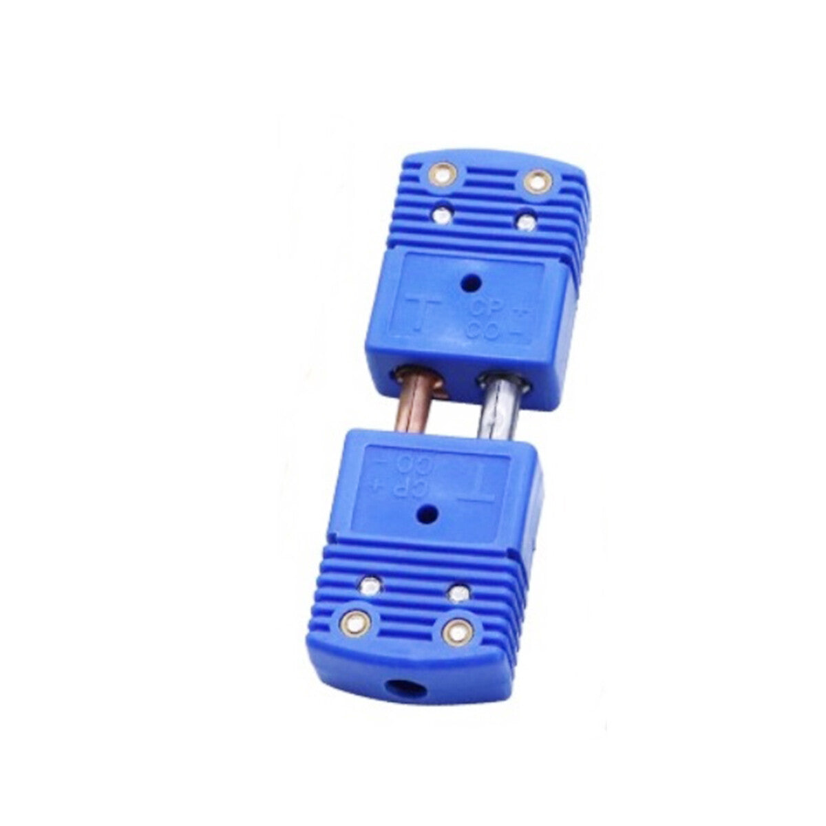 Set of 2 pc Type T Standard Male & Female Round Pin Thermocouple Connector