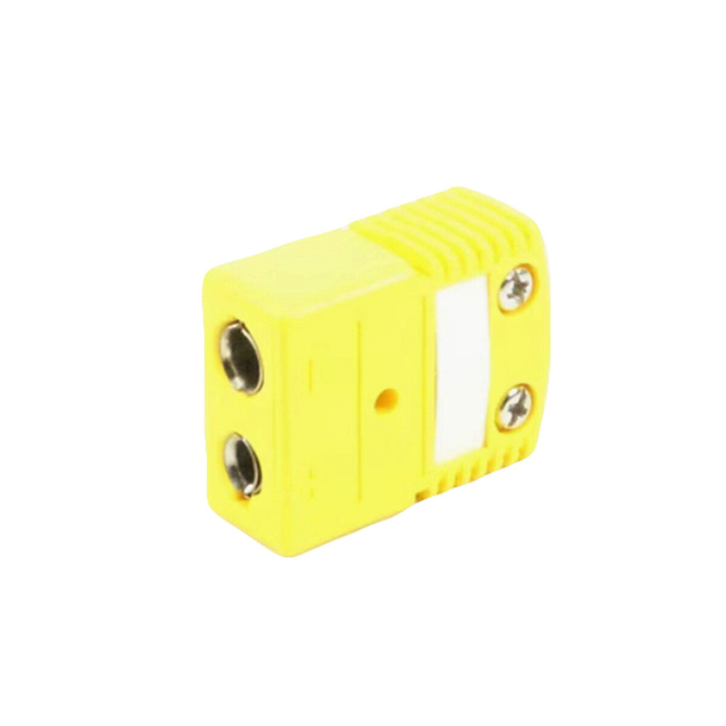 Set of 2 pc Type K Standard Male & Female Round Pin Thermocouple Connector