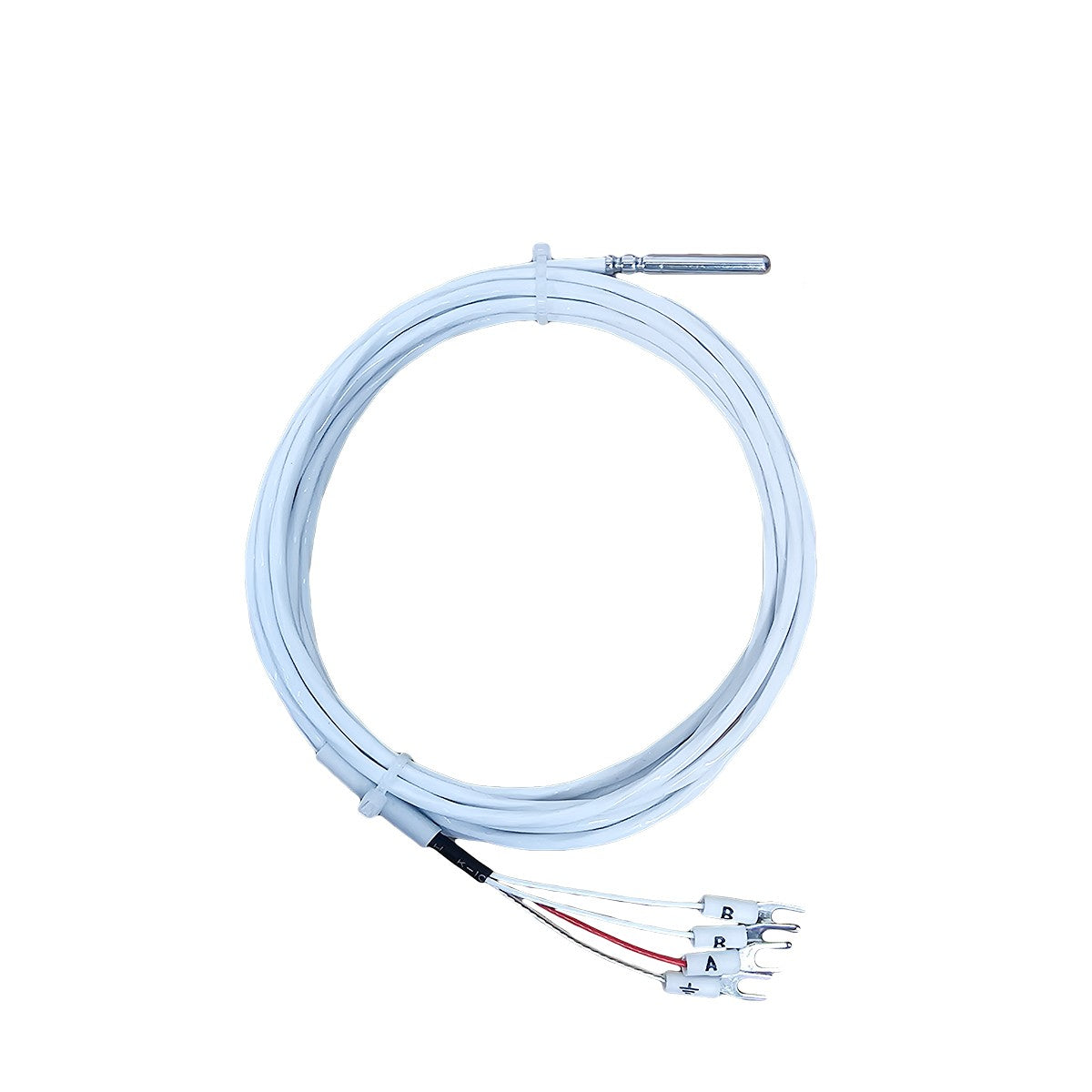 RTD PT100 Temperature Sensor Stainless Steel Probe High Temperature Telfon Cable
