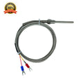 Waterproof Temperature Sensors K Type Thermocouple SS Probe 1/8” NPT Threads