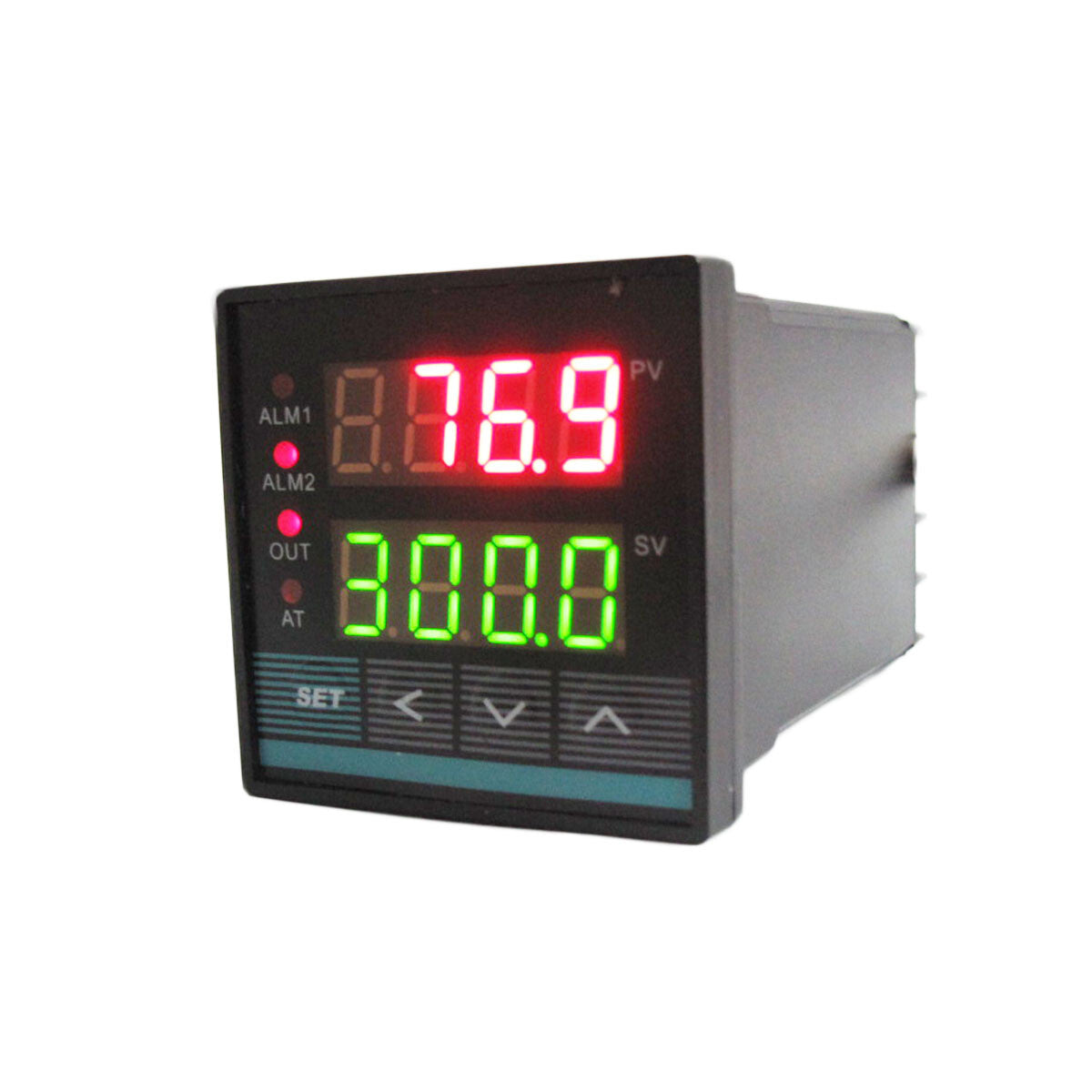 Digital PID Temperature Controller w SSR HighTemp Sensors in ℃ / ℉ (2 Alarm)