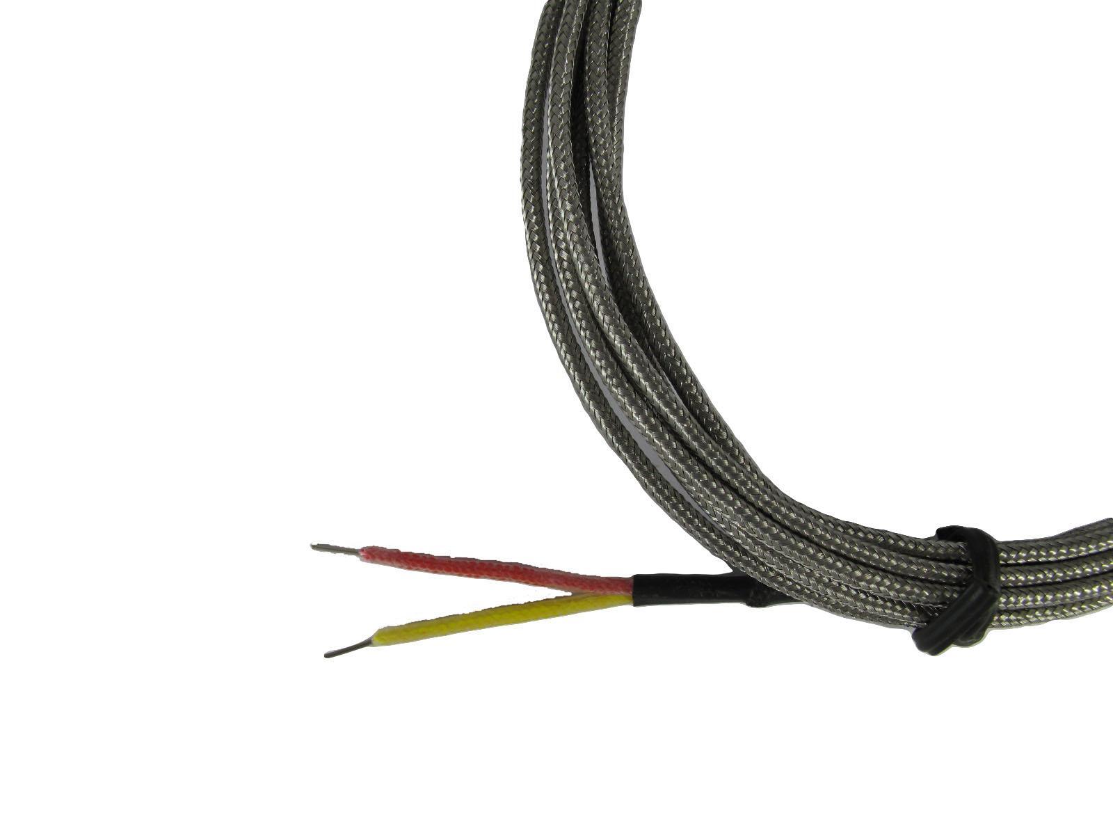 EGT Temperature Sensors K Type for Car Exhaust 1.5"~2.5" Clamp Adjustable Insert