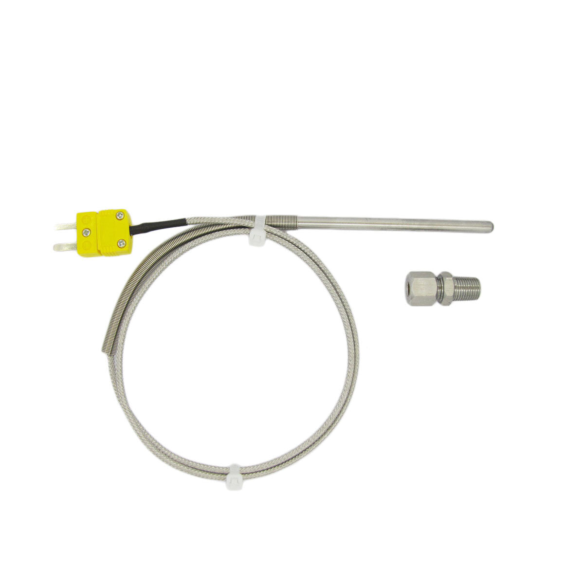 EGT Car Temperature Sensors 1/8” NPT Compression Fittings & Mini Connector