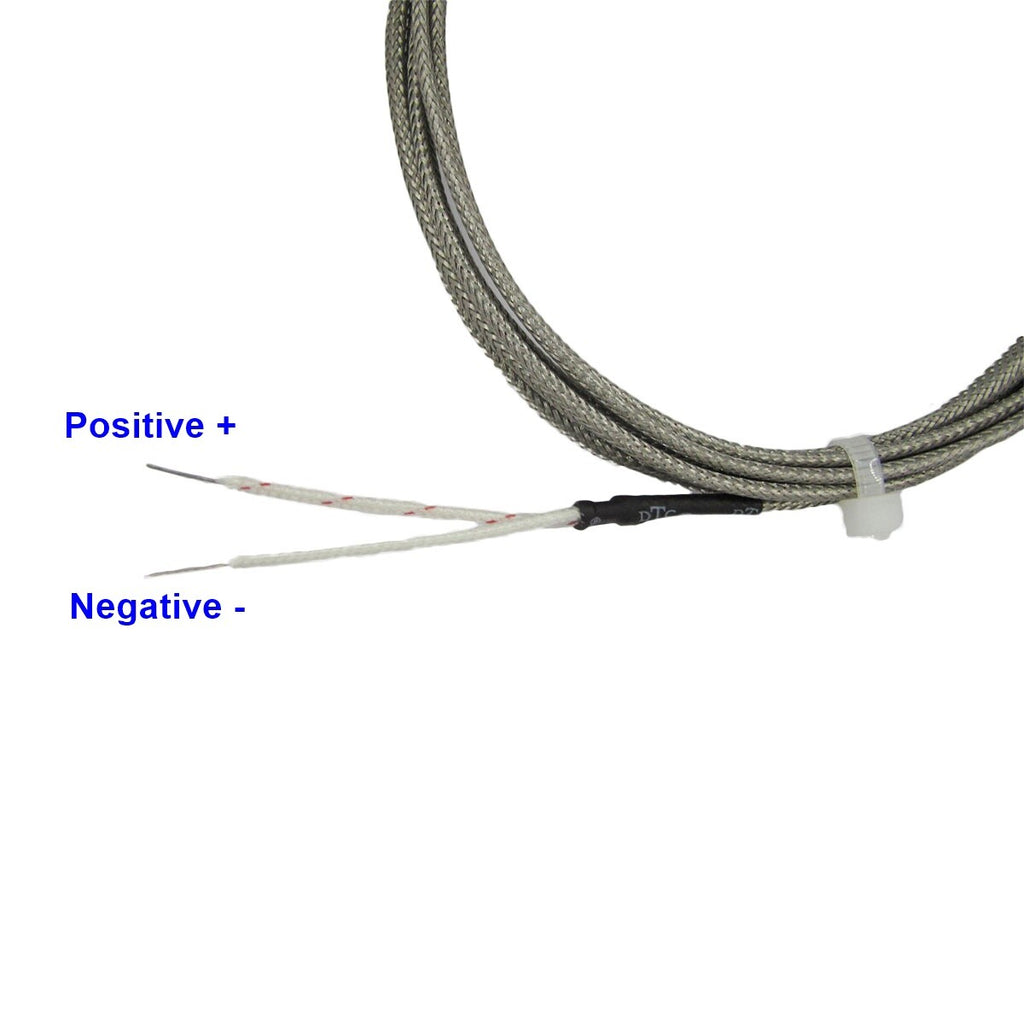 CHT Angled Bend Cylinder Head J Type Temp Sensors 18mm id Washer  & 10 ft Cable