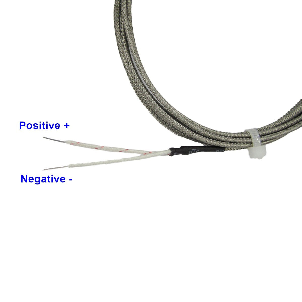 CHT Angled Bend Cylinder Head J Type Temp Sensors 18mm id Washer  & 10 ft Cable