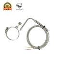 EGT Temperature Sensors K Type for Car Exhaust 1.5"~2.5" Clamp Adjustable Insert