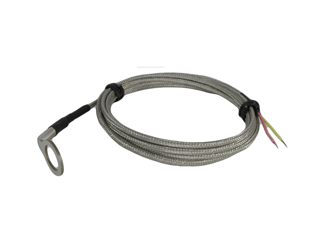 CHT Angled Bend Cylinder Head J Type Temp Sensors 12mm id Washer  & 10 ft Cable