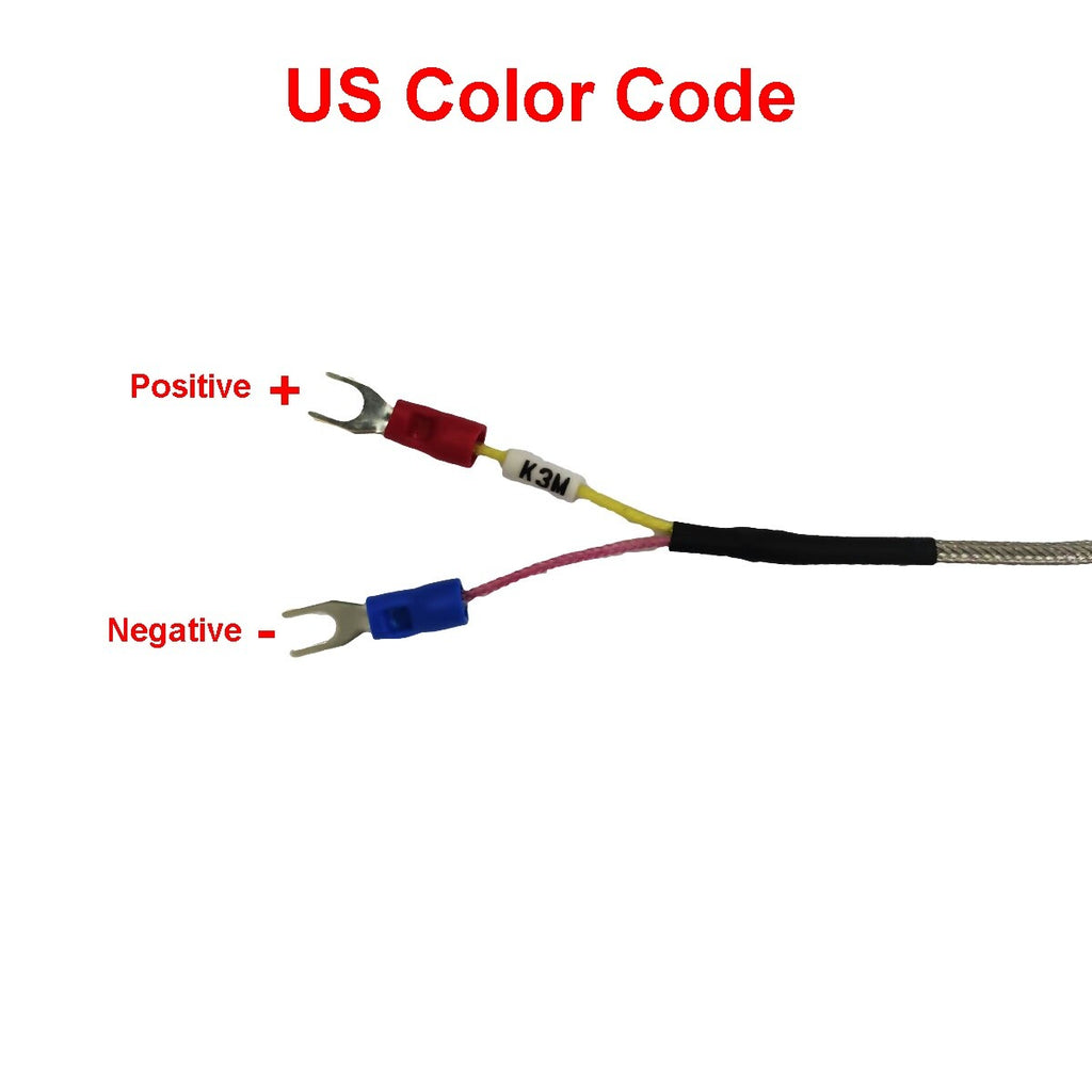 Sharp Pointed Waterproof SS Temperature Sensors Probe K Type BBQ Meat Probe