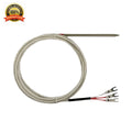 Sharp S.S. Meat Probe RTD PT100 Temperature Sensor with High Temperature Cable