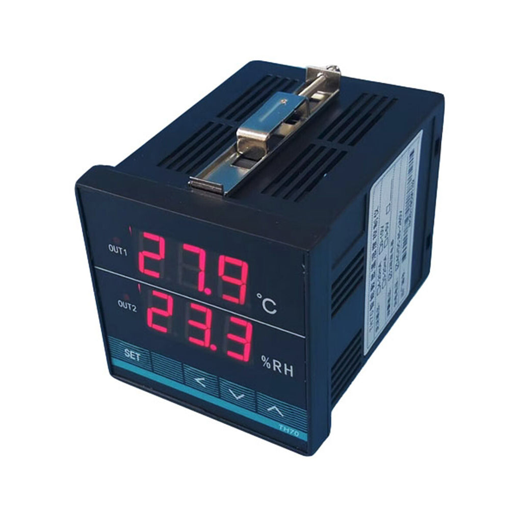 Temperature & Humidity Controller with Relay Output and Sensors (72x72)