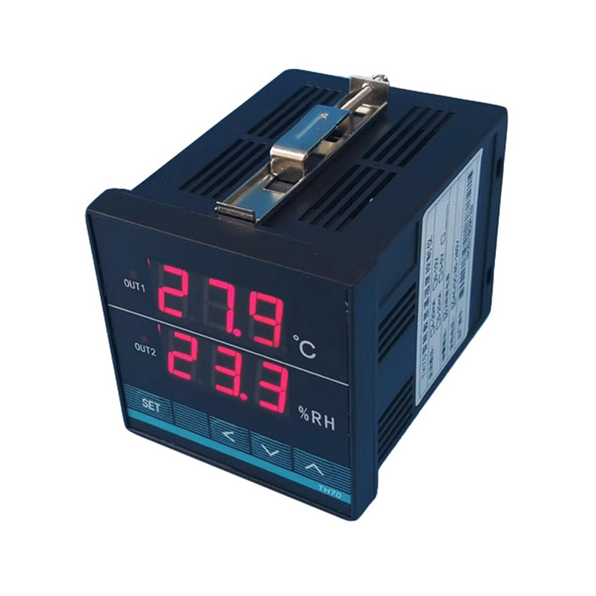 Temperature & Humidity Controller with Relay Output and Sensors (72x72)
