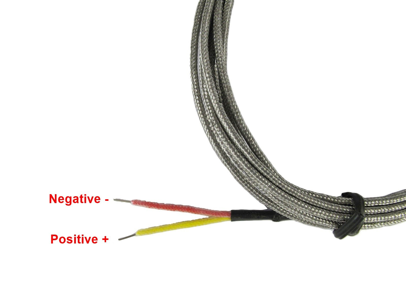 Exhaust Temperature Red LED Gauge Combo Kit with 90° Bend EGT Sensor in ℃ / ℉