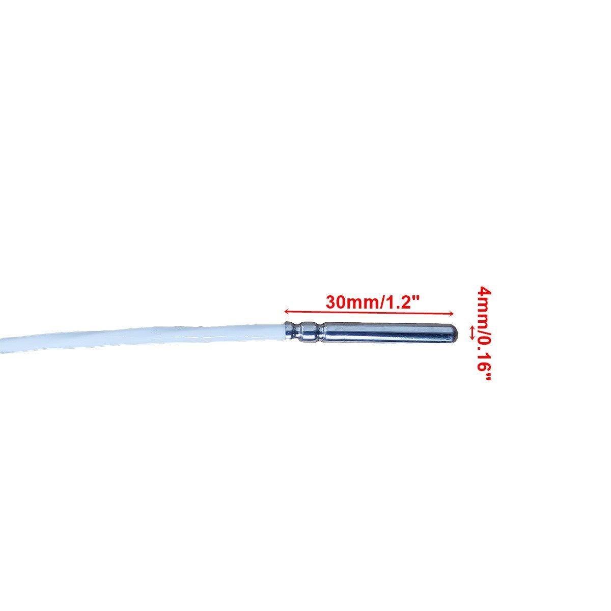 RTD PT100 Temperature Sensor Stainless Steel Probe High Temperature Telfon Cable