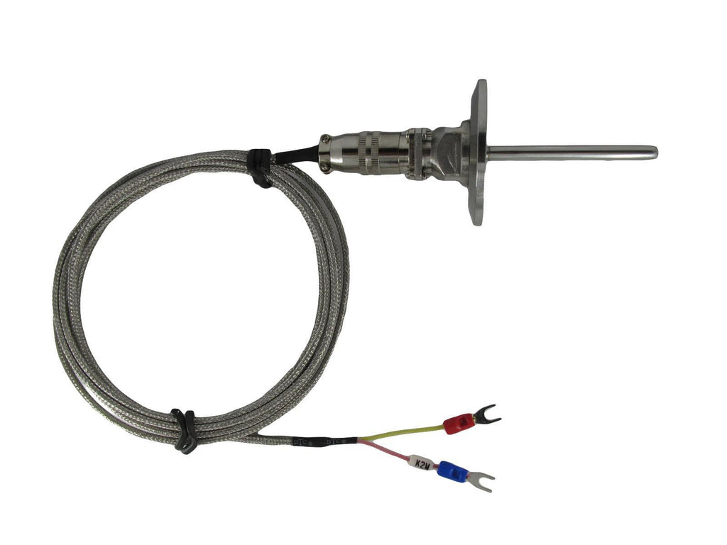 Tri-clamp Waterproof K Type Thermocouple Temp Sensors with Detachable Connector