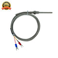 Waterproof Temperature Sensors K Type Thermocouple SS Probe 1/4” NPT Threads