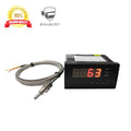 EGT Temperature Sensors Kit with Digital EGT Gauge & 2 Alarm Outputs (℃ / ℉)
