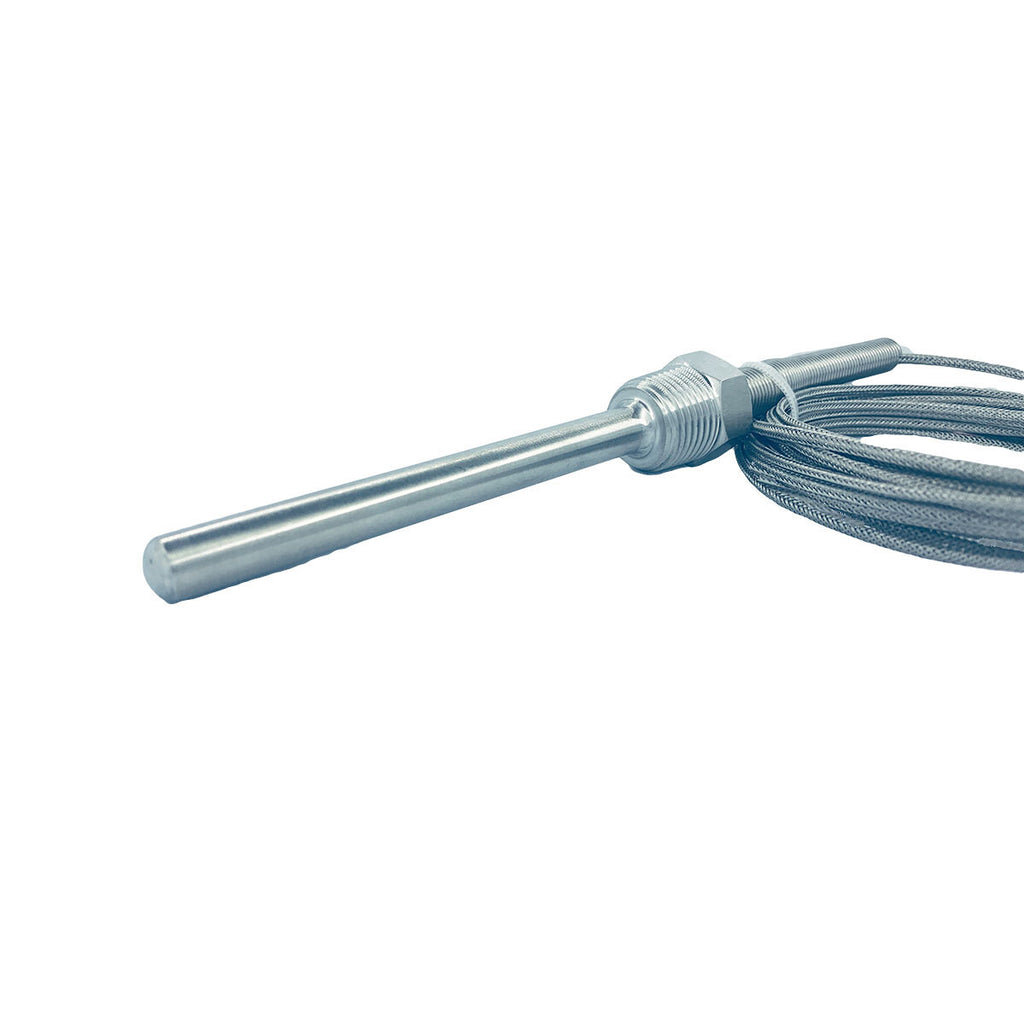 Temperature Sensors K Type Thermocouple Stainless Steel Waterproof Probe 1/2"NPT