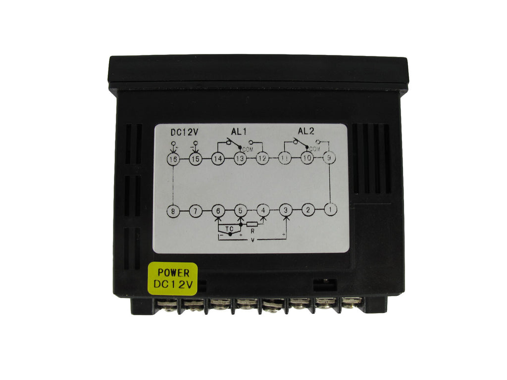 EGT Temperature Sensors Kit with Digital EGT Gauge & 2 Alarm Outputs (℃ / ℉)