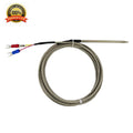 Sharp Pointed Waterproof SS Temperature Sensors Probe K Type BBQ Meat Probe