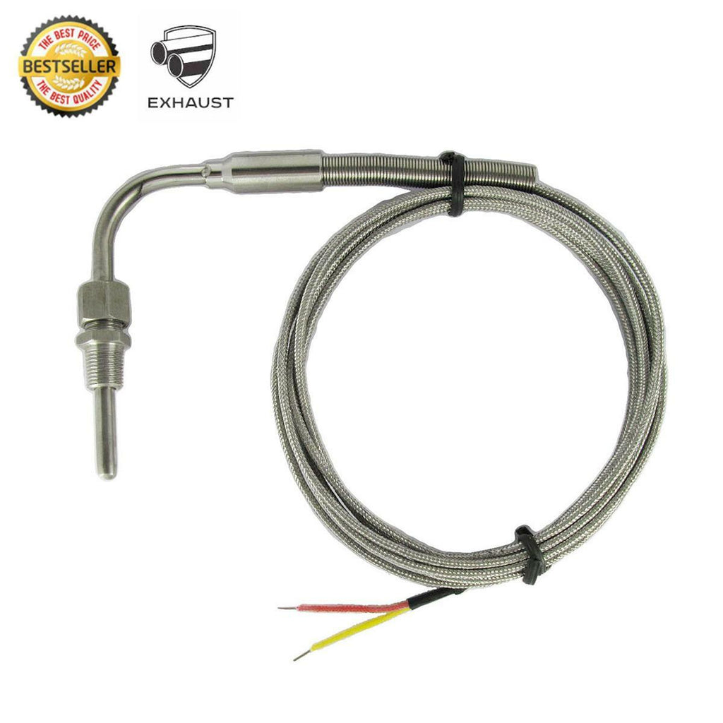 EGT K type Temperature Sensors 90° Bend for Exhaust Gas Probe with 3~16 ft