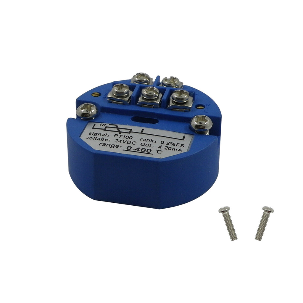 RTD PT100 Temperature Sensors Transmitter with 4~20mA Output (0-400 ℃/ 32-752℉)